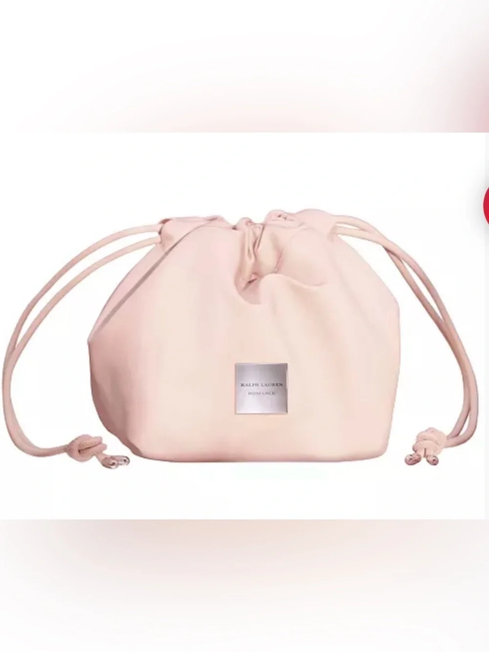 Ralph Lauren Blush Pink Drawstring Pouch